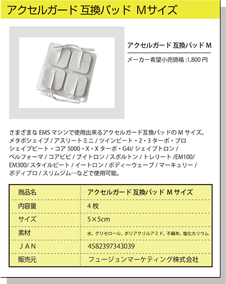 アクセルガード 互換パッドM